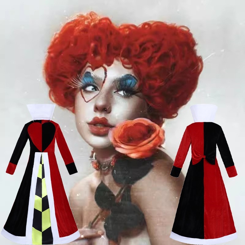 Women'S Formal Accessories - Queen Anime Red Heart Movie Cosplay