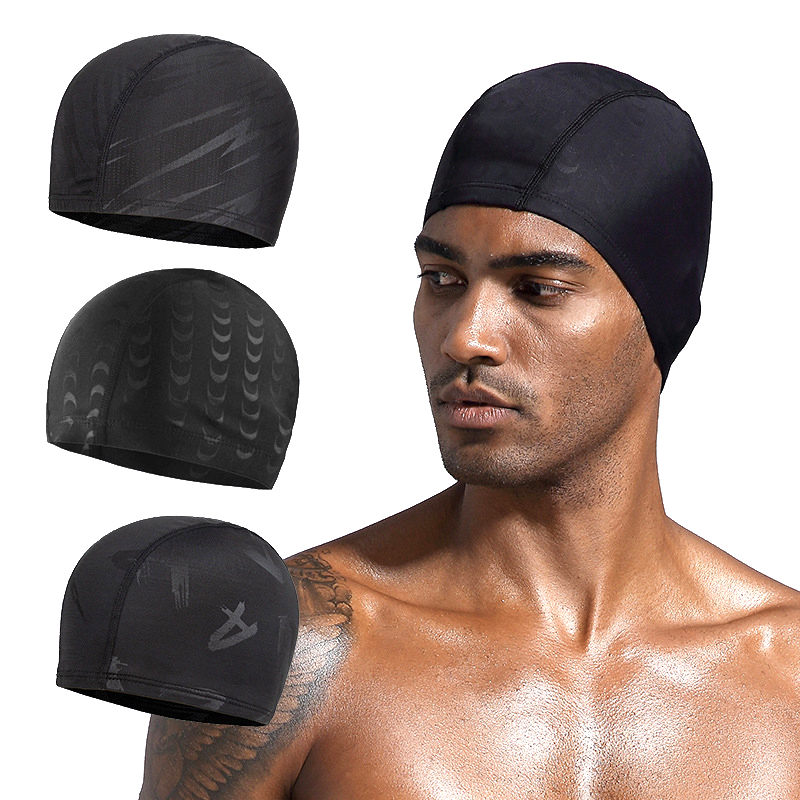 Women'S Essential Accessories - 1pc Nylon Waterproof Swim Cap -