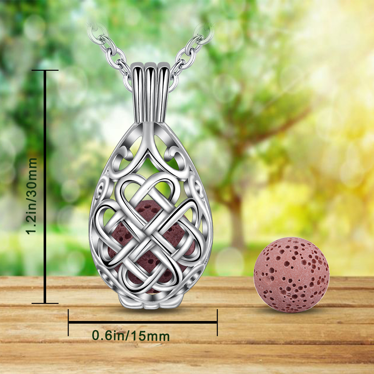 EUDORA Mới 14Mm Xông Tinh Dầu  - đánh giá và giá Women'S Essential Accessories
