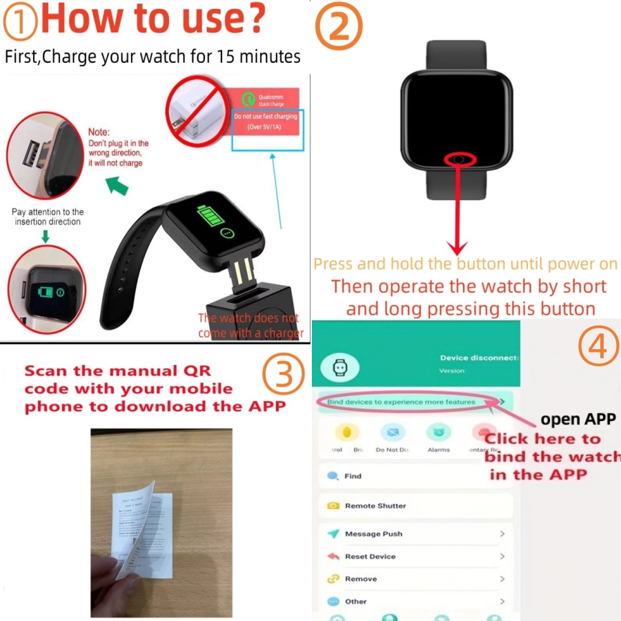 Smart Watch For Men Women Spor - đánh giá và giá Women Accessories Display