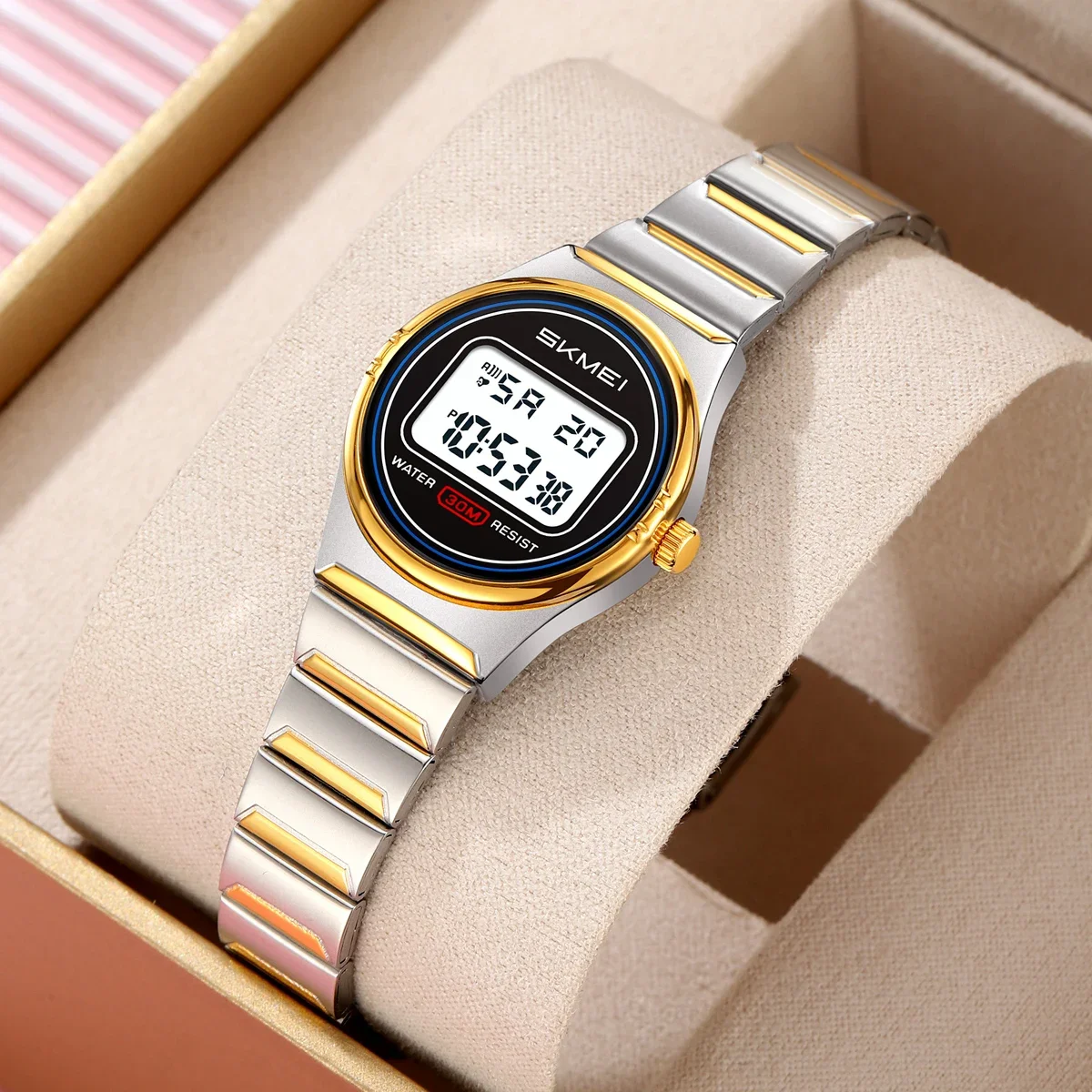 SKMEI 2338 Watch Small Digital - đánh giá và giá Women Accessories Display