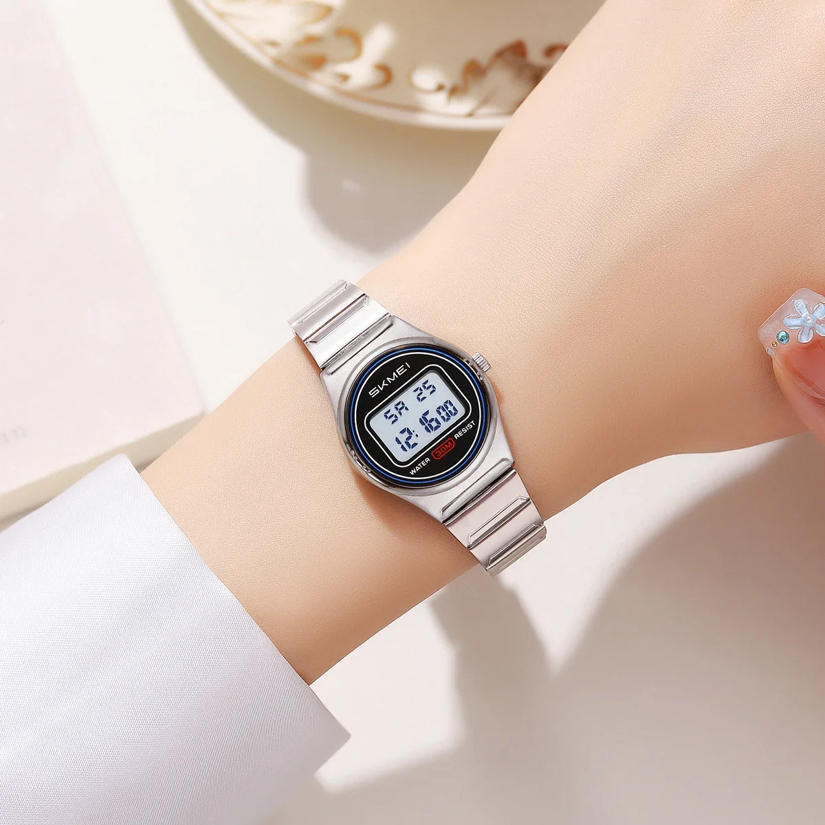 SKMEI 2338 Watch Small Digital - đánh giá và giá Women Accessories Display