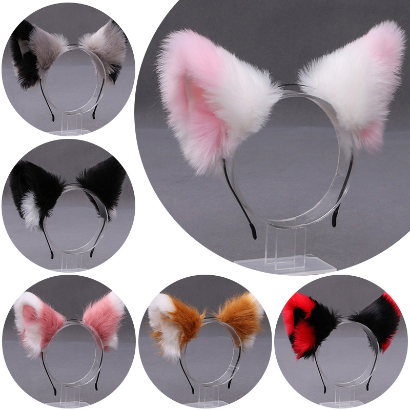 Fluffy Fox Cat Ear Plush Headb - đánh giá và giá Women'S Formal Accessories