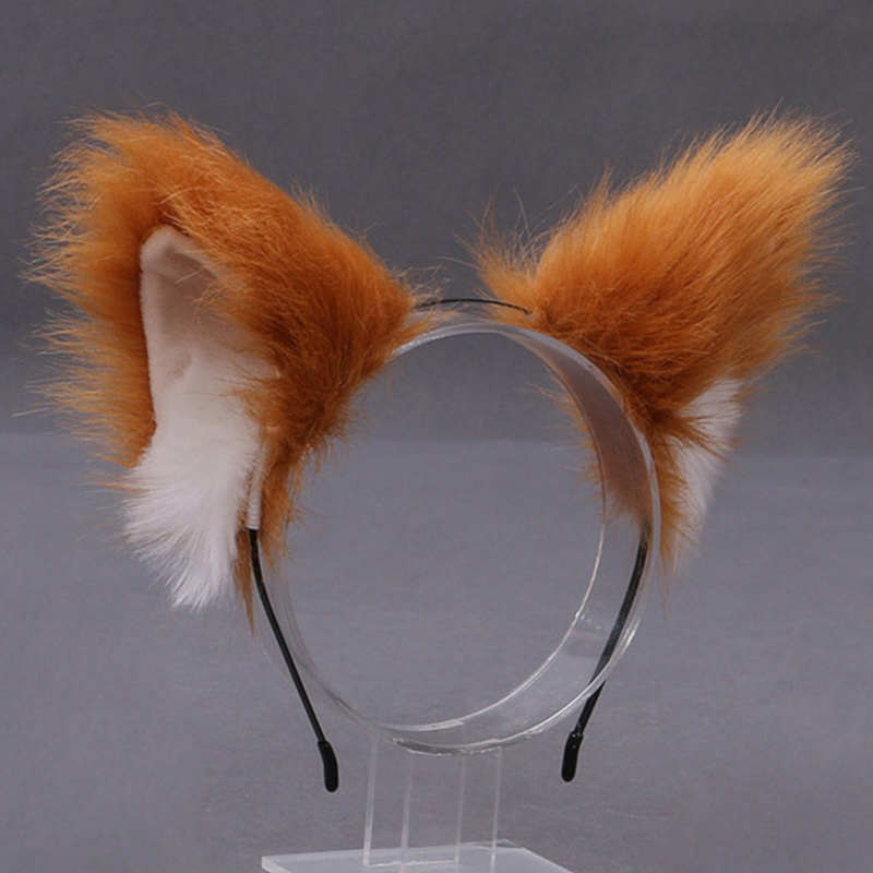 Fluffy Fox Cat Ear Plush Headb - đánh giá và giá Women'S Formal Accessories