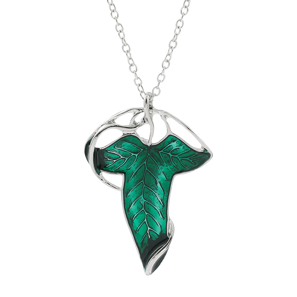 Vintage Green Leaf Pendant Nec - đánh giá và giá Women Accessories Trendy