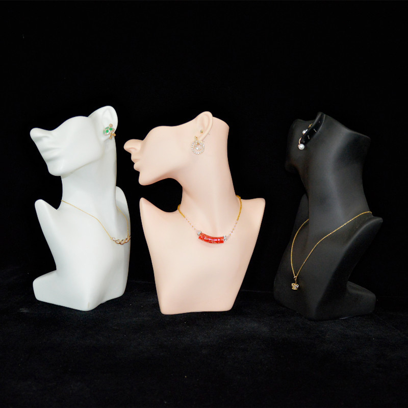 White Half Face Mannequin Head - đánh giá và giá Women Accessories Display
