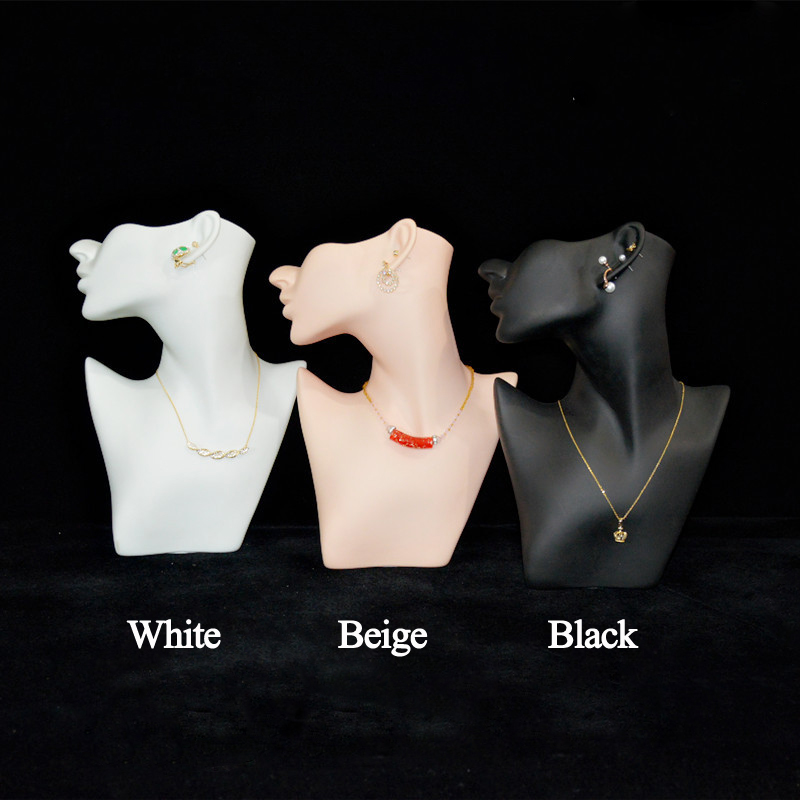 White Half Face Mannequin Head - đánh giá và giá Women Accessories Display