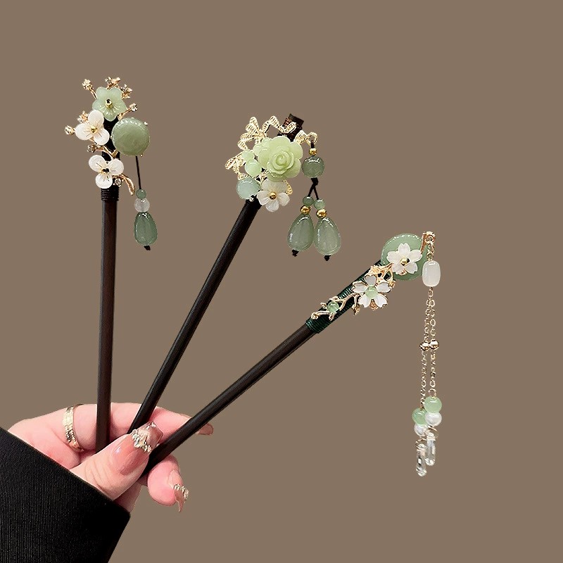 Antique Wooden Hairpin Women's - đánh giá và giá Women'S Formal Accessories
