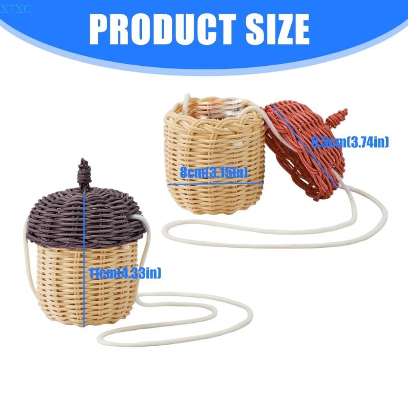 X7XC Nhỏ Túi Đeo Ngang Quả Thô - đánh giá và giá Women'S Essential Accessories